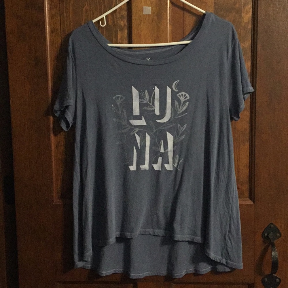 Blue LUNA shirt American Eagle